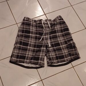 4/$40 Black & White Swim Shorts - Size Large